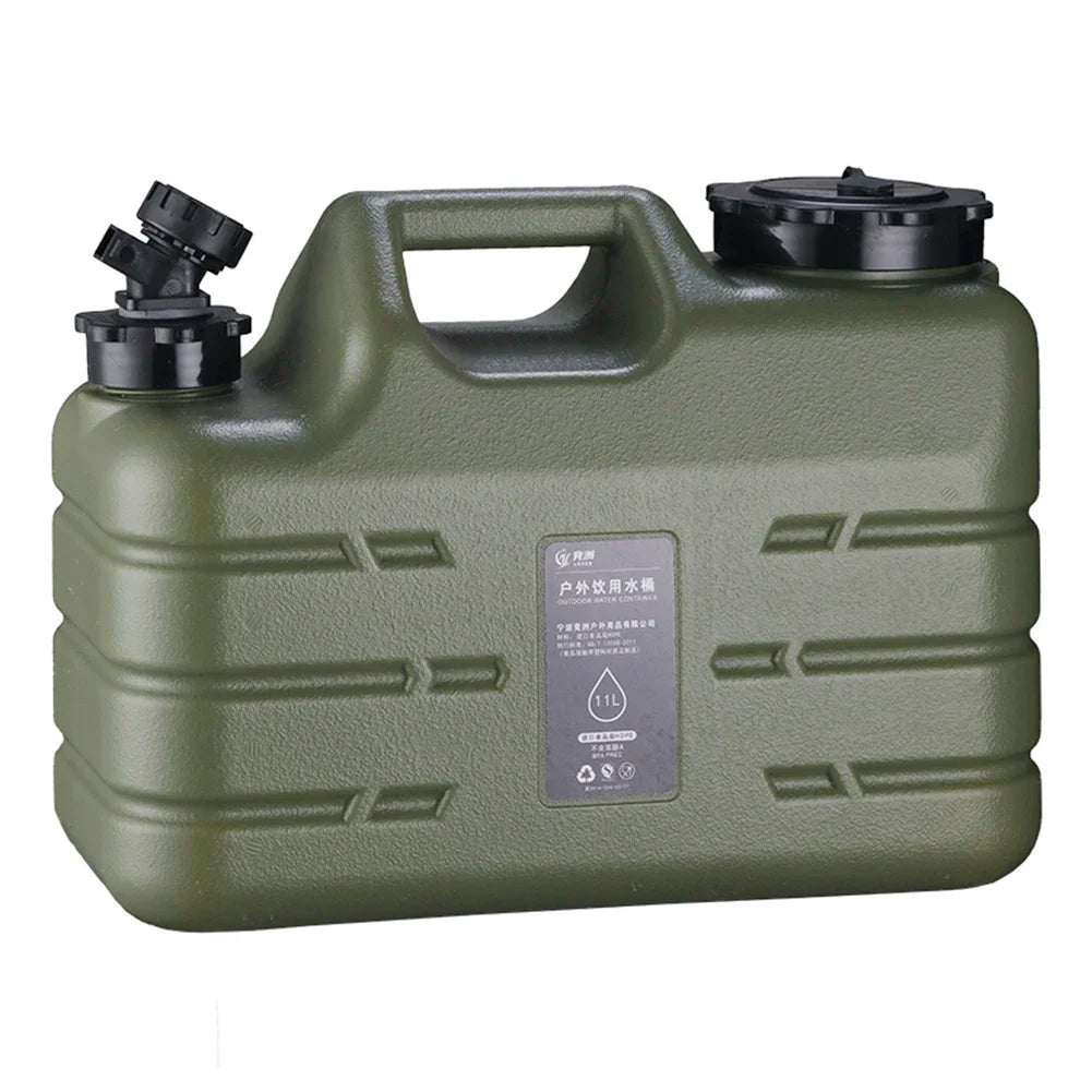 11L Portable Water Canister with Detachable Faucet Leak Proof Design Ideal for Outdoor Travel and Camping