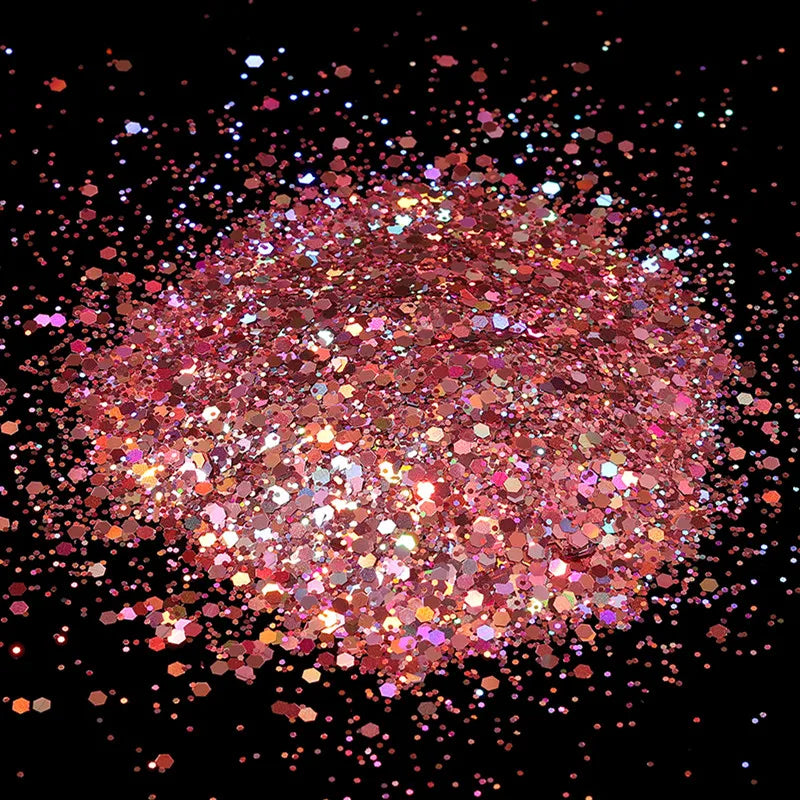 10g Holographic Hexagon Chunky Glitter for Epoxy Resin Art