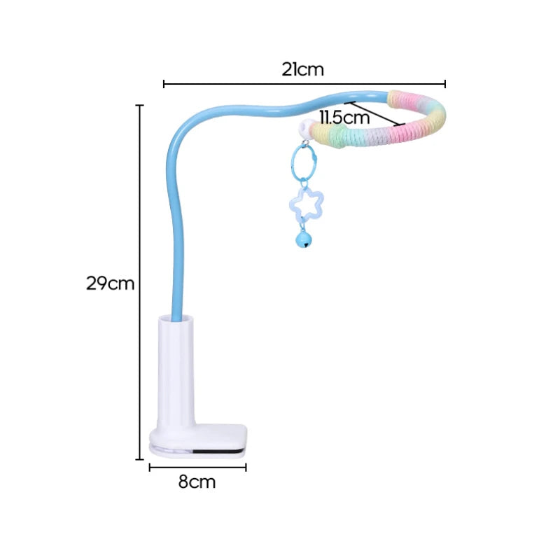 Bird Perch Stand Bird Training Portable Tabletop Platform parrot accessories Indoor Bird Stands for Parakeets Lovebirds Budgies