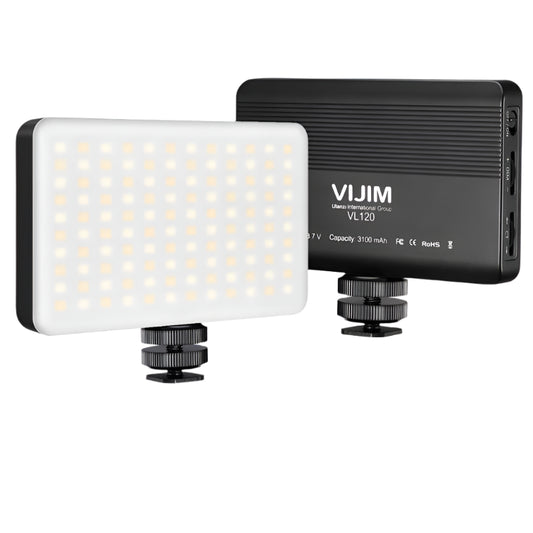 Ulanzi Vijim VL120 LED Video Light with Softbox and RGB Filters