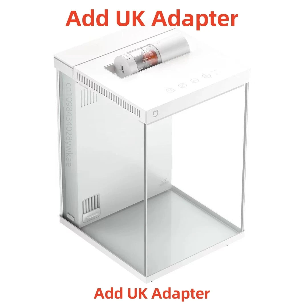 Xiaomi Mijia Smart Desktop Fish Tank 10L Remote Feeding Via APP Professional Filtration System Work With Mi Home APP