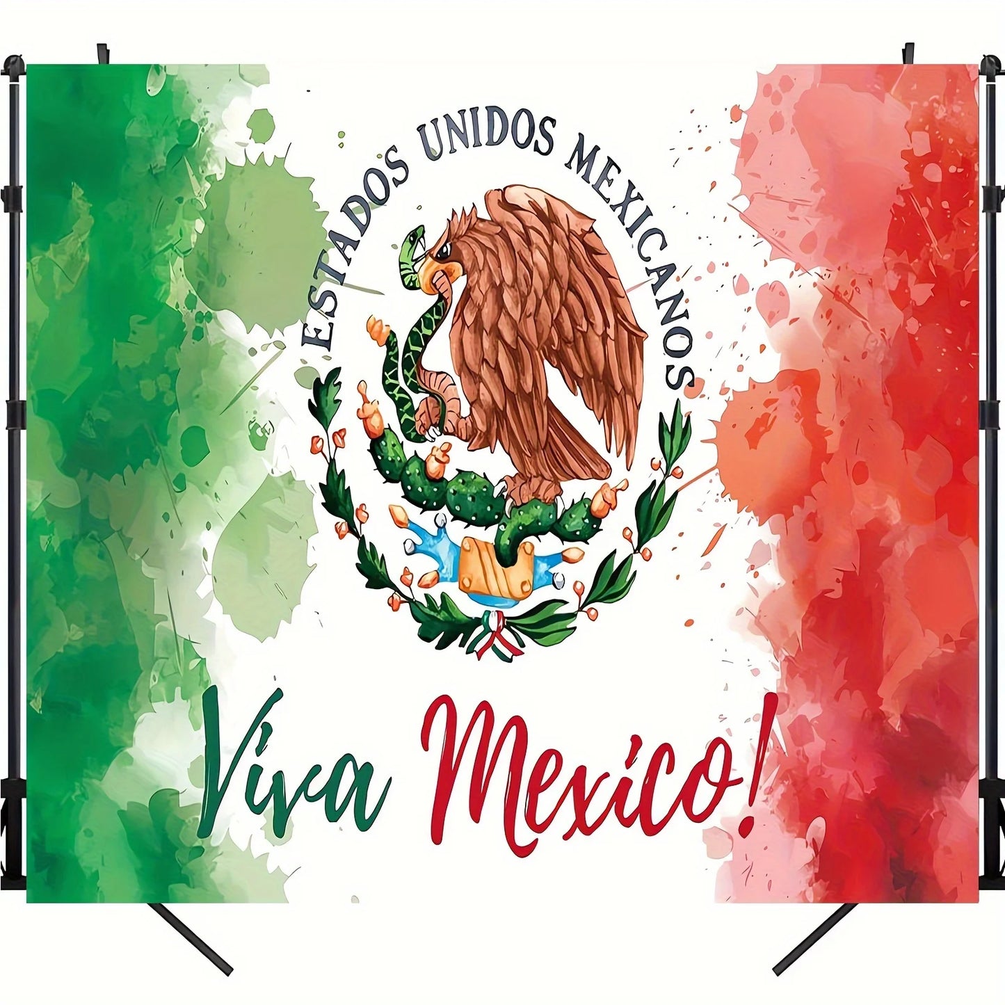 Mexican background banner Independence Day party