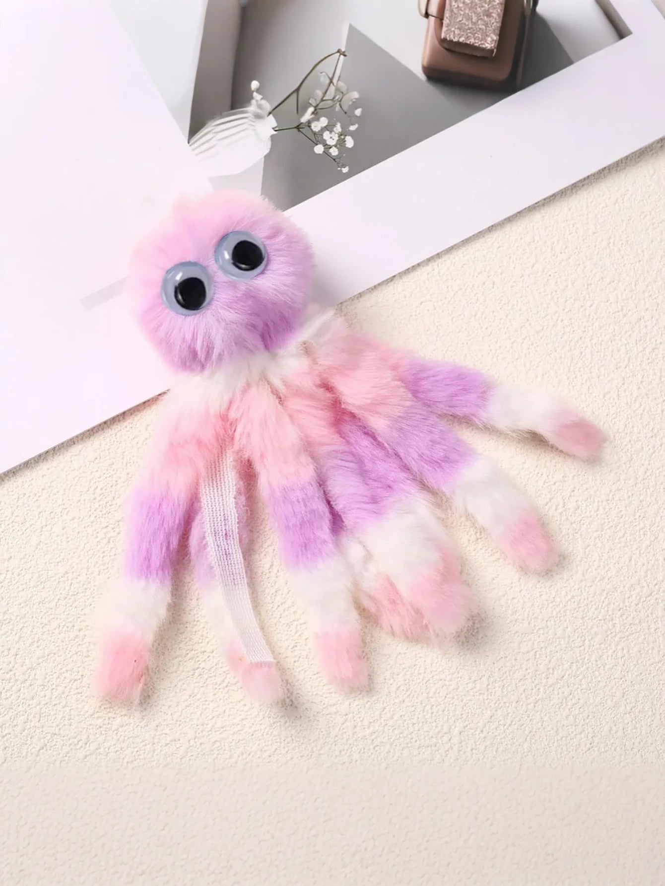 Adorable Octopus Plush Cat Toy - Interactive Chew & Kick Game, Teaser Wand Replacement Heads, Assorted Colors for Indoor Cats