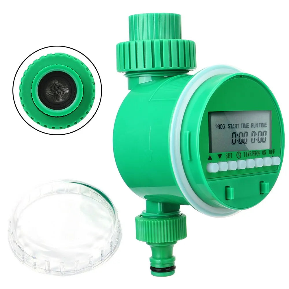 LCD Display Electronic Garden Watering Timer Automatic Irrigation Controller Intelligence Valve Watering Control Device