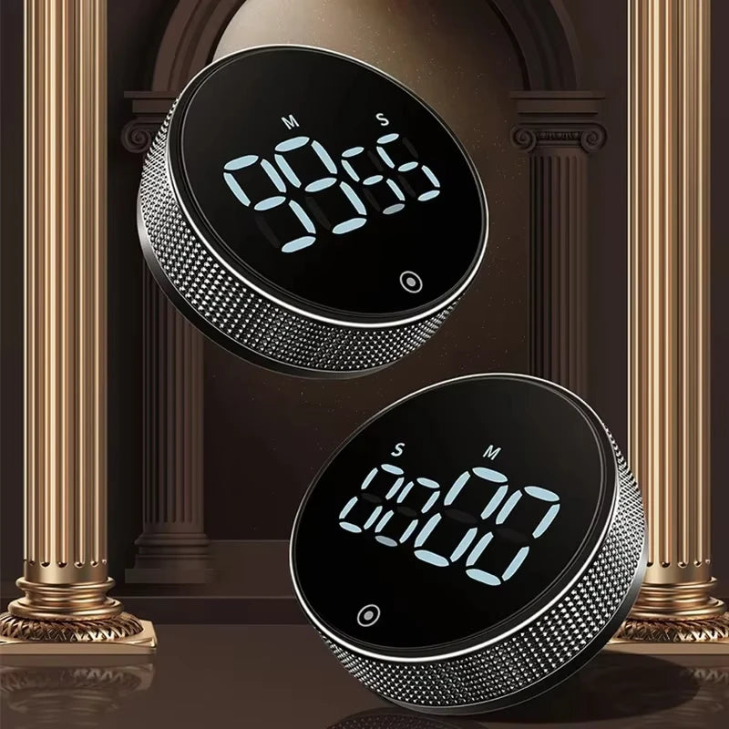 Magnetic Kitchen Timer Digital Timer Manual Countdown Alarm Clock Mechanical Cooking Timer Cooking Shower Study Stopwatch