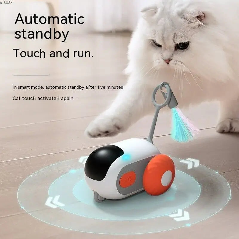Smart Cat Toy Automatic Remote Controlled Car for Pets