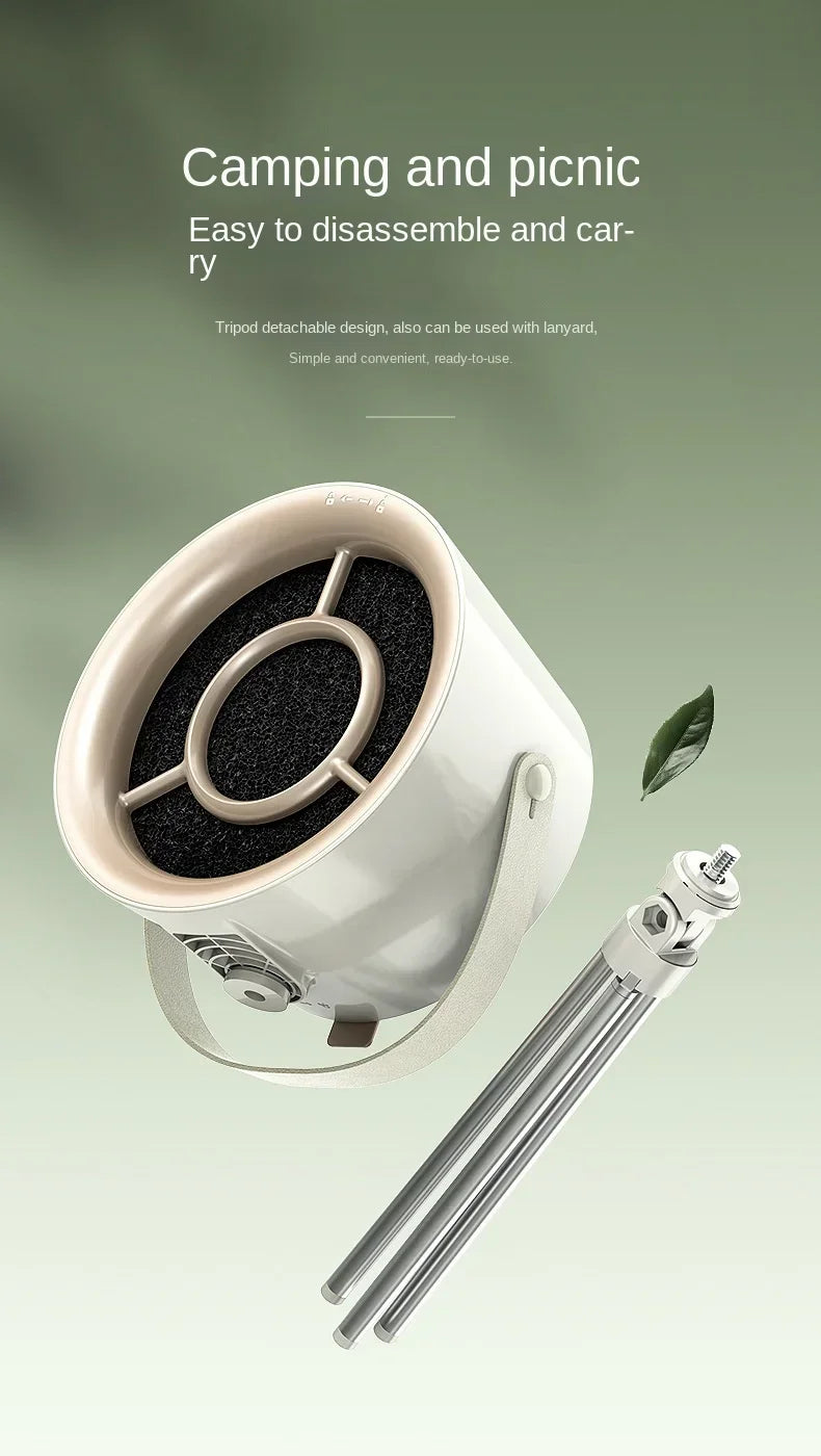 2024 New Portable Exhaust Fan Small Kitchen Hood Extractor USB Mini Suction Cooker Hood