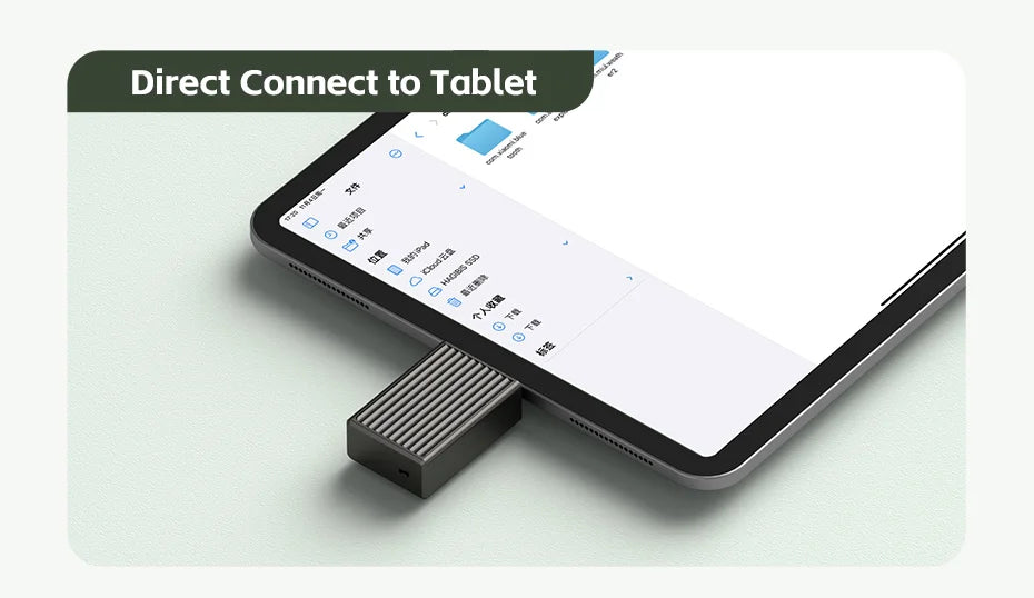 Hagibis 2230 M2 NVMe SSD Enclosure with Cooling Fan USB 3.2 Gen 2 High Speed Storage Case for Laptop iPhone 16 Pro 15 iPad