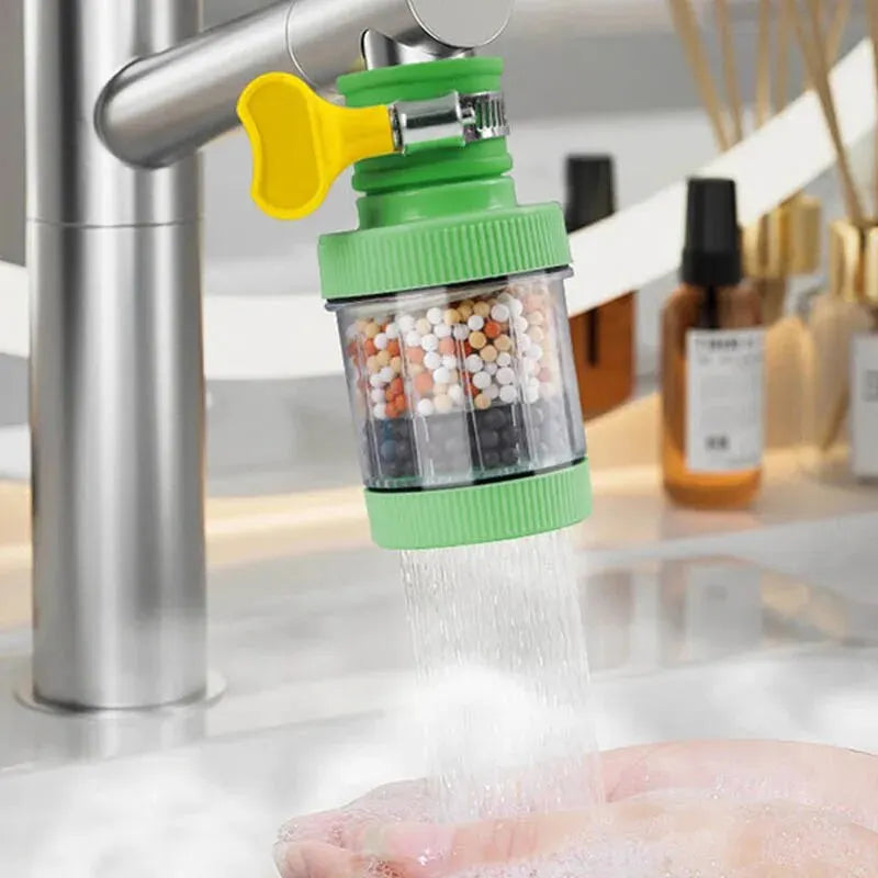 Water Faucet Filter Household Kitchen Home Faucet Mini Tap Water Clean Purifier Filter Filtration Cartridge Carbon Filter