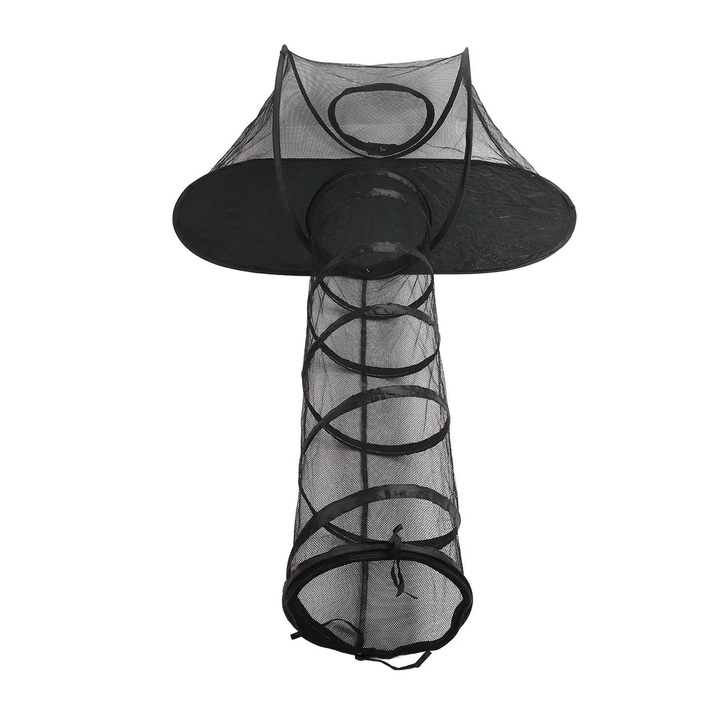 Outdoor Pet Tent with Tunnel Oxford Mesh Cloth Breathable Collapsible Large Space Portable Pet Outdoor Play Tent for Dogs Cats