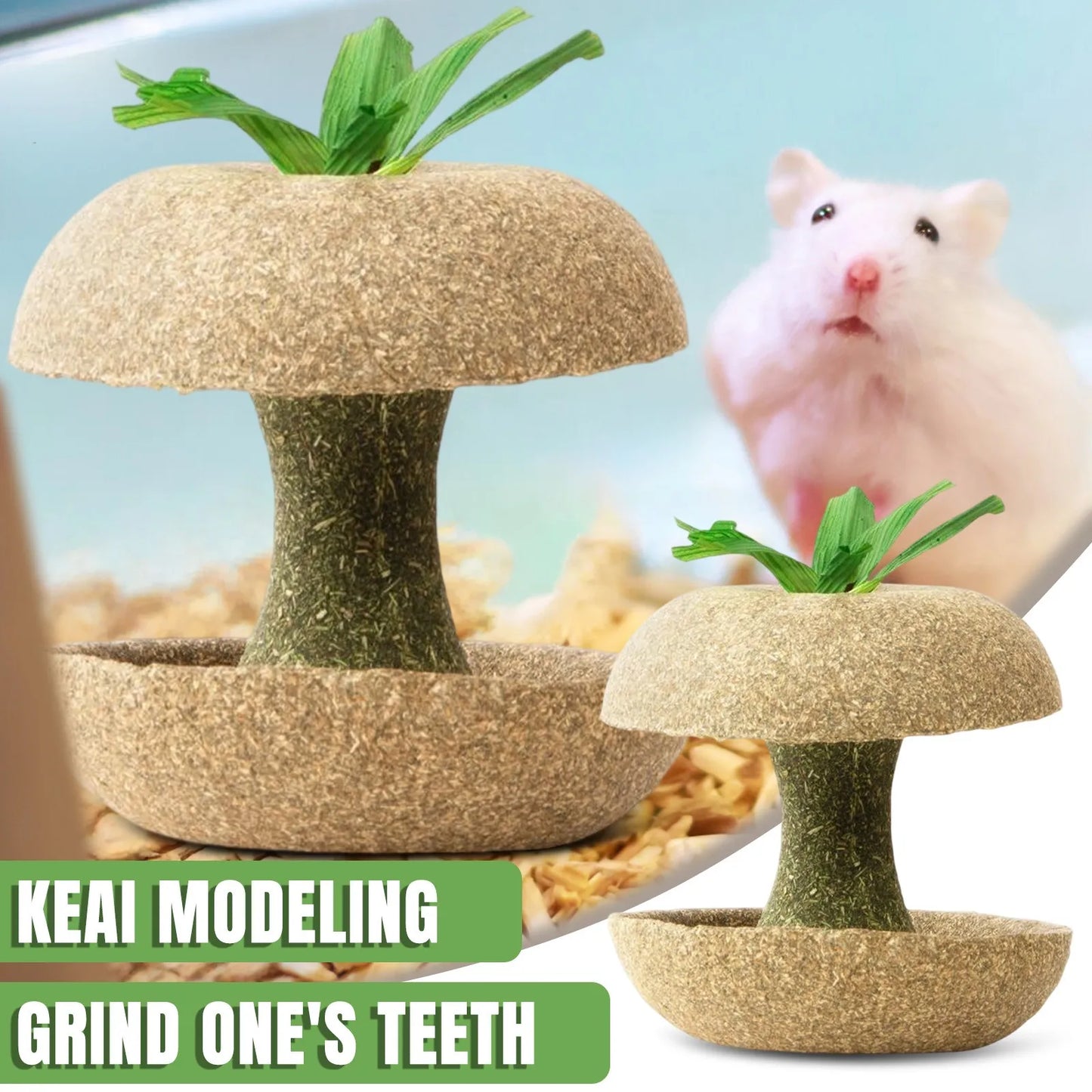 Unique Apple Core Shaped Pet Teeth Grinding Rod Tool Cute Hamster Chew Toys Creative Pet Feeding Supplies Accessories for Teeth