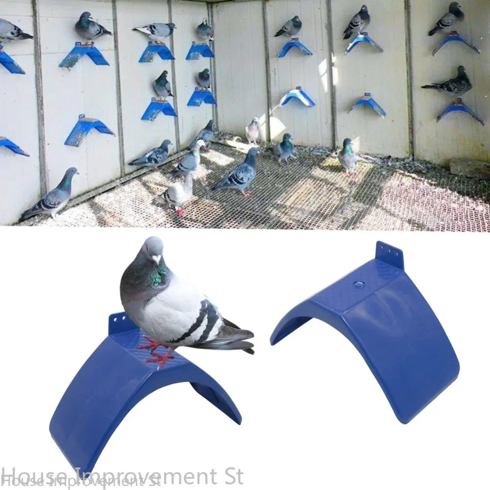 5/10/20PCS Pigeon Dove Bird House Parrots Plastic Rest Stand Frame Dwelling Perch Shellhard Bird Supplies
