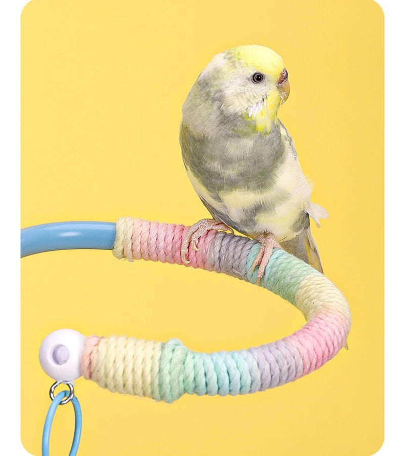 Bird Perch Stand Bird Training Portable Tabletop Platform parrot accessories Indoor Bird Stands for Parakeets Lovebirds Budgies