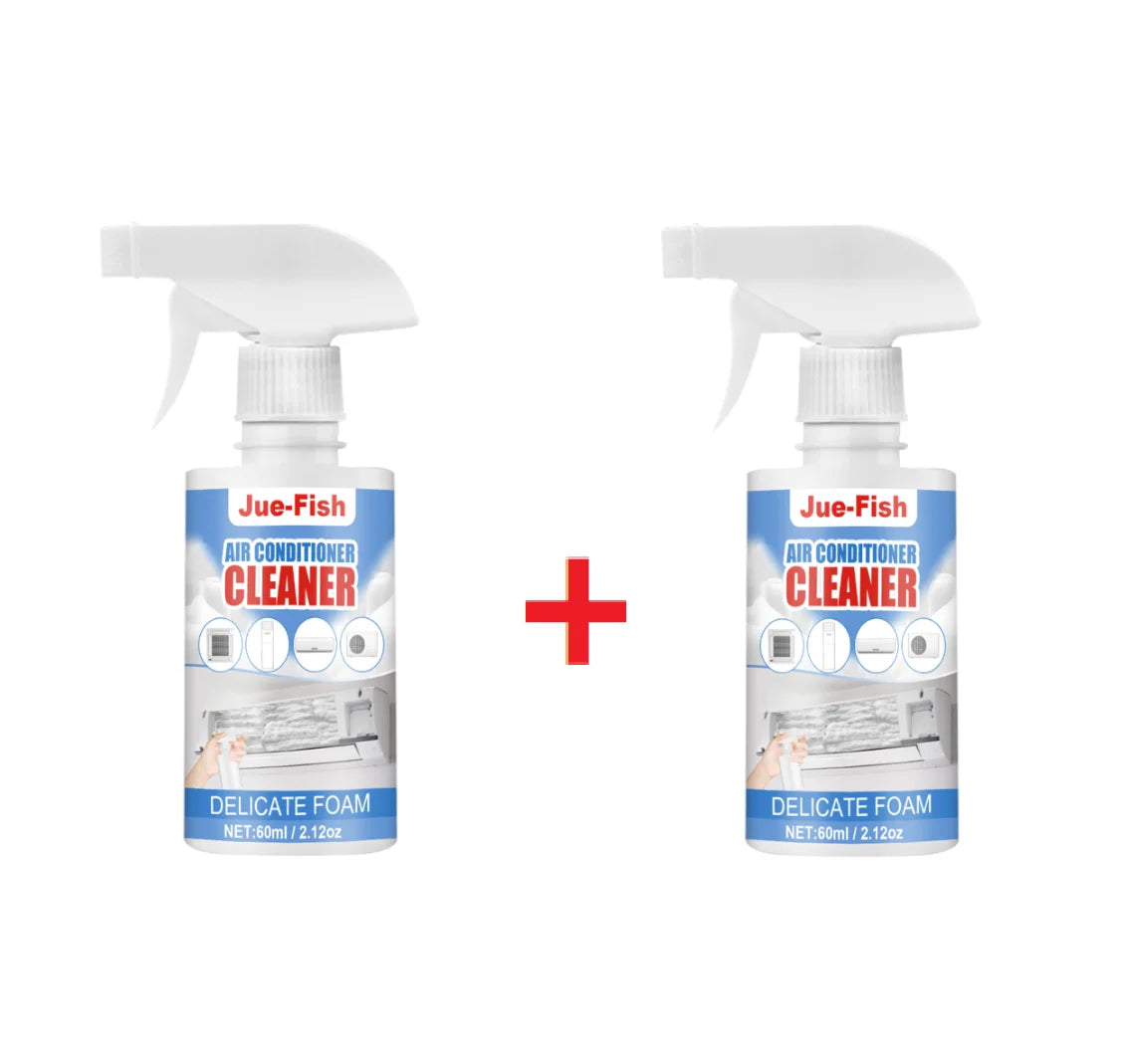 Air Conditioner Cleaner Foam Spray Deodorizer for Coils and Fans Powerful Dirt Removal and Odor Elimination