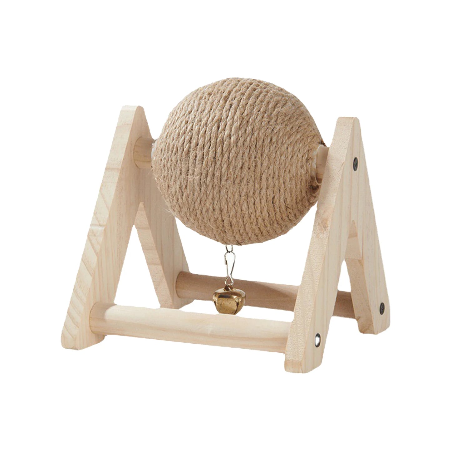 Rabbit Toys Grinding Claw Ball Sisal Hemp Wear and Bite Resistant Stable Anti Overturning Little Pet Puzzle Toy Rabbit
