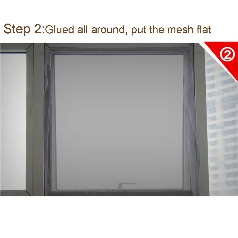 DIY Mosquito Net Self-Adhesive Indoor Anti-Insect Fly Screen