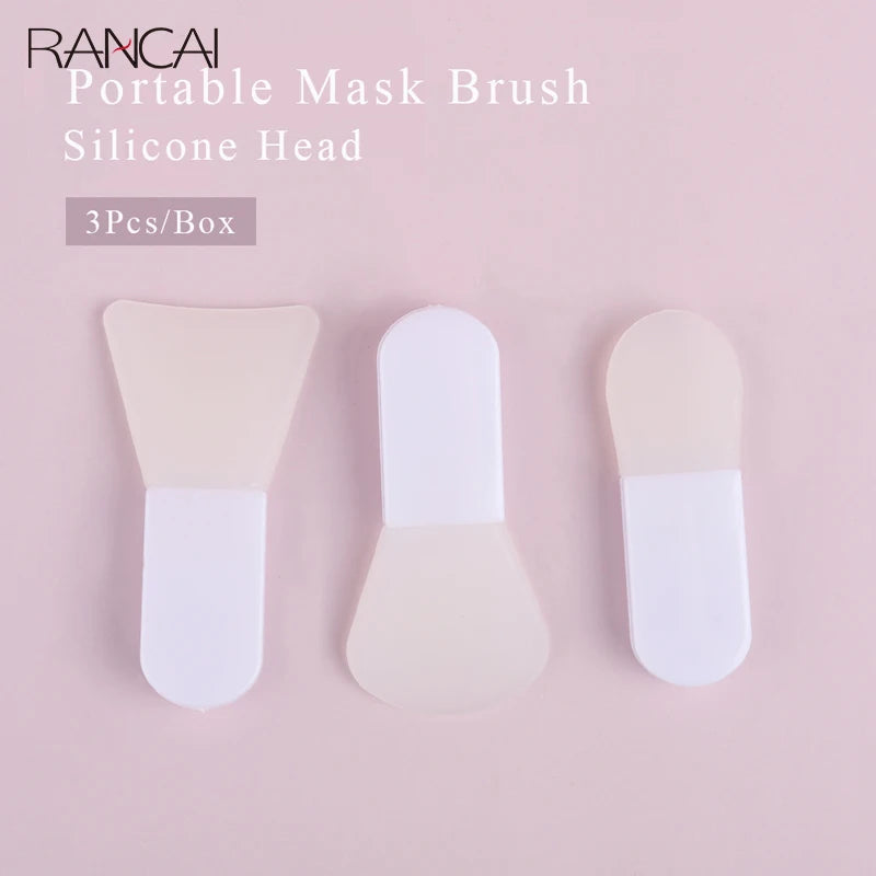 Silicone Mask Brush Makeup Facial Face Cream Making Tools Mini Portable Travel Gel Mixing Smear Supplies Tool For Make Up