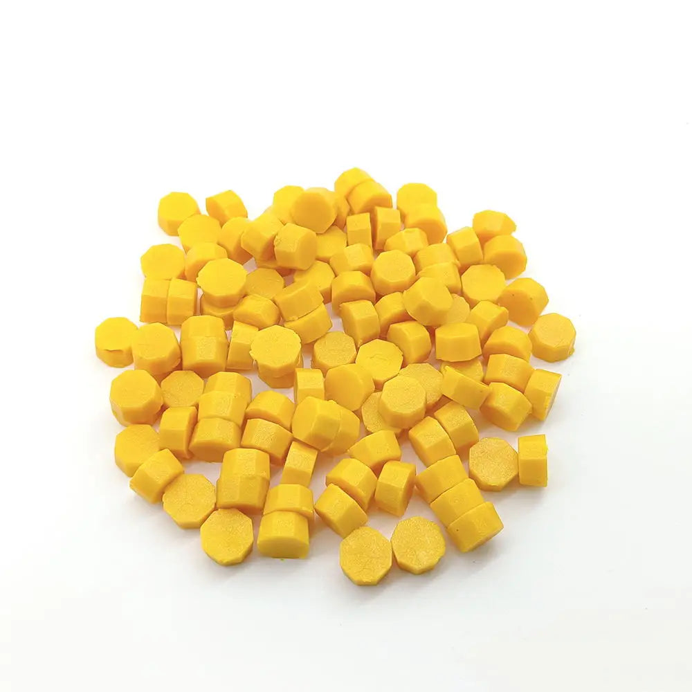 100pcs Colorful Metallic Golden Sealing Wax Beads for DIY Gifts and Invitations