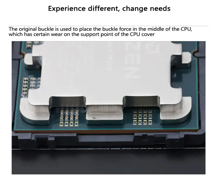 Corrección de flexión de CPU AMDAM5 BCF de Thermalright Instalación de CPU de plataforma AM5 de Deduades Smedo fija