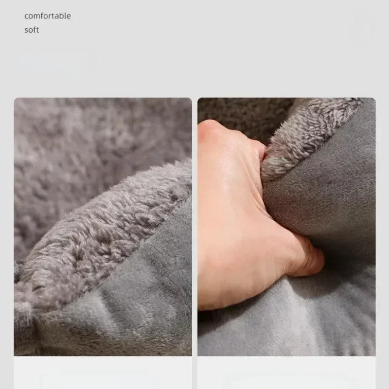 Cozy Bed for Cats and Kittens Plush Pet Supplies Accessories