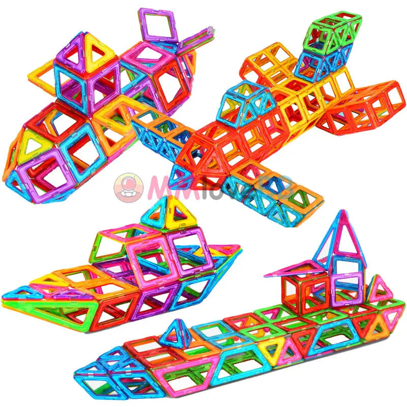 Big Size Magnetic Building Blocks Set for Kids Creative Constructor Toys for Boys and Girls Ages 4 to 12