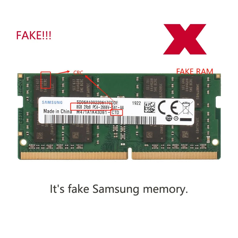 Memoria para portátiles Samsung DDR4 de 4 GB, 8 GB, 16 GB, 32 GB, 64 GB, 2400 MHz, 2133 MHz, 2666 MHz, 3200 MHz, Sodimm, de alto rendimiento