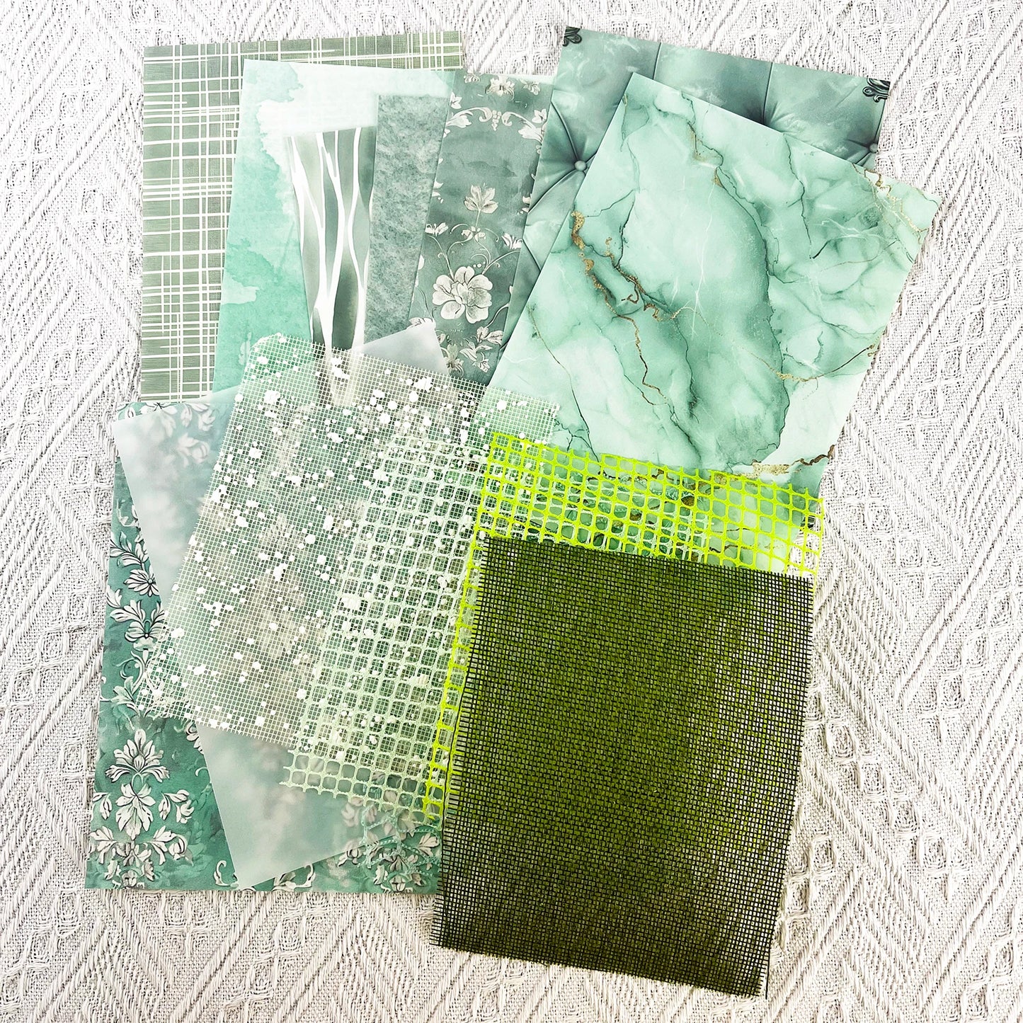 90PCS Vintage Mixed Scrapbooking Paper Collection for DIY Junk Journals Planners and Collages