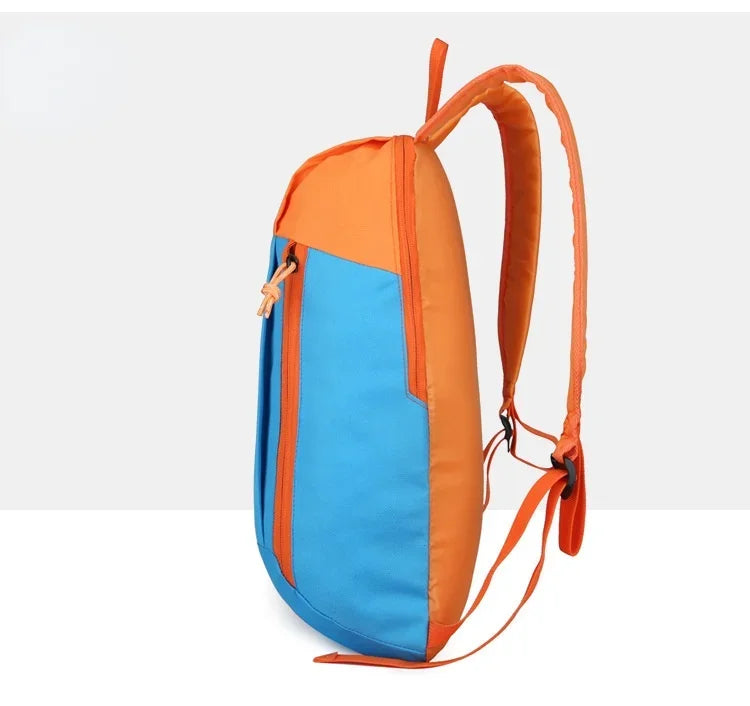 Outdoor Lightweight Small Sports MEN'S Backpack Fabric Backpack Fashionable and Trendy Backpack for Outdoor Camping Lightweight