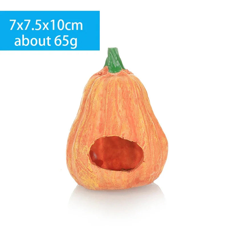 Fish Tank Landscaping Ornaments Aquarium Decoration Cartoon Underwater World Crab Restaurant Pineapple House Reptile Rest Home