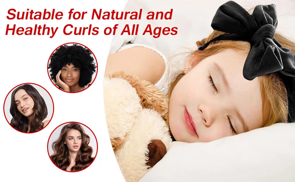 Heatless Curls, No Heat Curlers Overnight Heatless Curlers Headband for Women