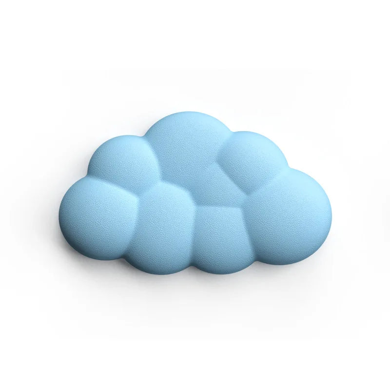Mouse pad with wrist rest keyboard cloud anti-slip memory foam desktop office gamer mouse wrist rest