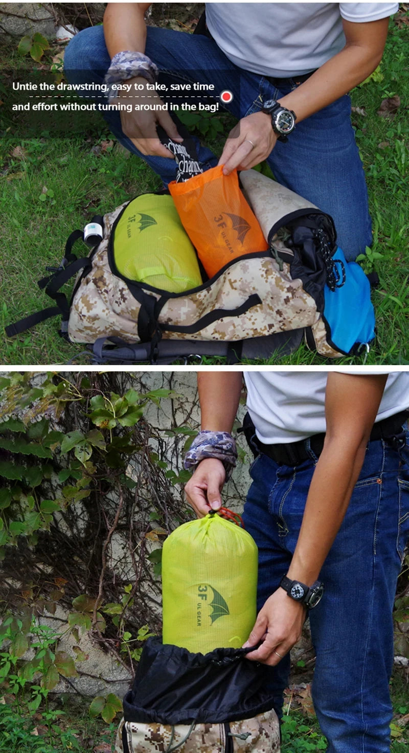 Ultralight Dry Sack – Waterproof Drawstring Bag for Hiking, Camping & Trekking