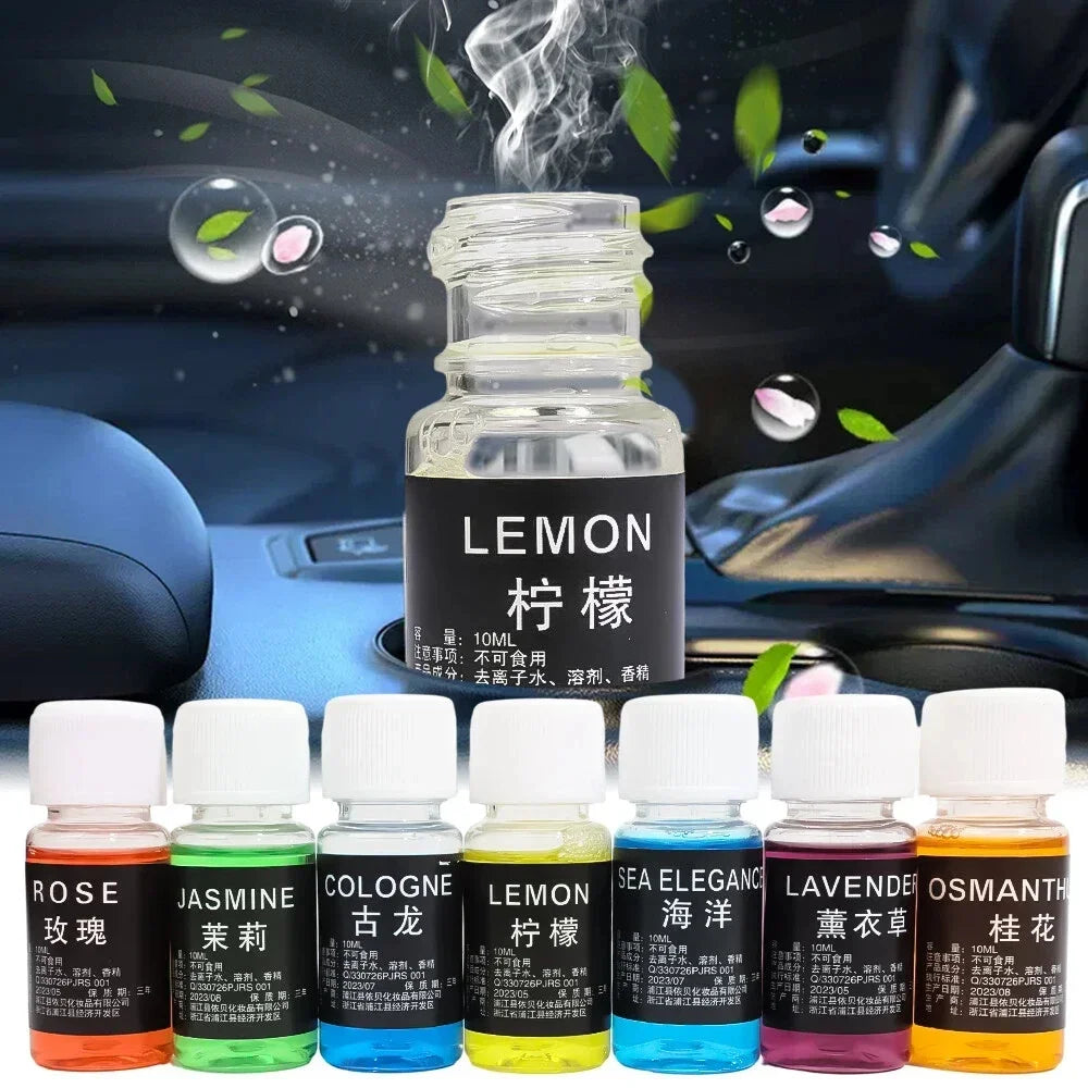 10ml Car Air Fresheners Perfume Refill Essential Oil Diffuser