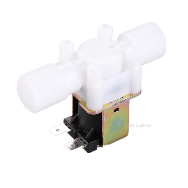 Válvula solenoide con rosca macho de 1/2" 3/4" CA 220 V CC 12 V 24 V Controlador de válvula de control de agua Interruptor Normalmente cerrado Normalmente abierto