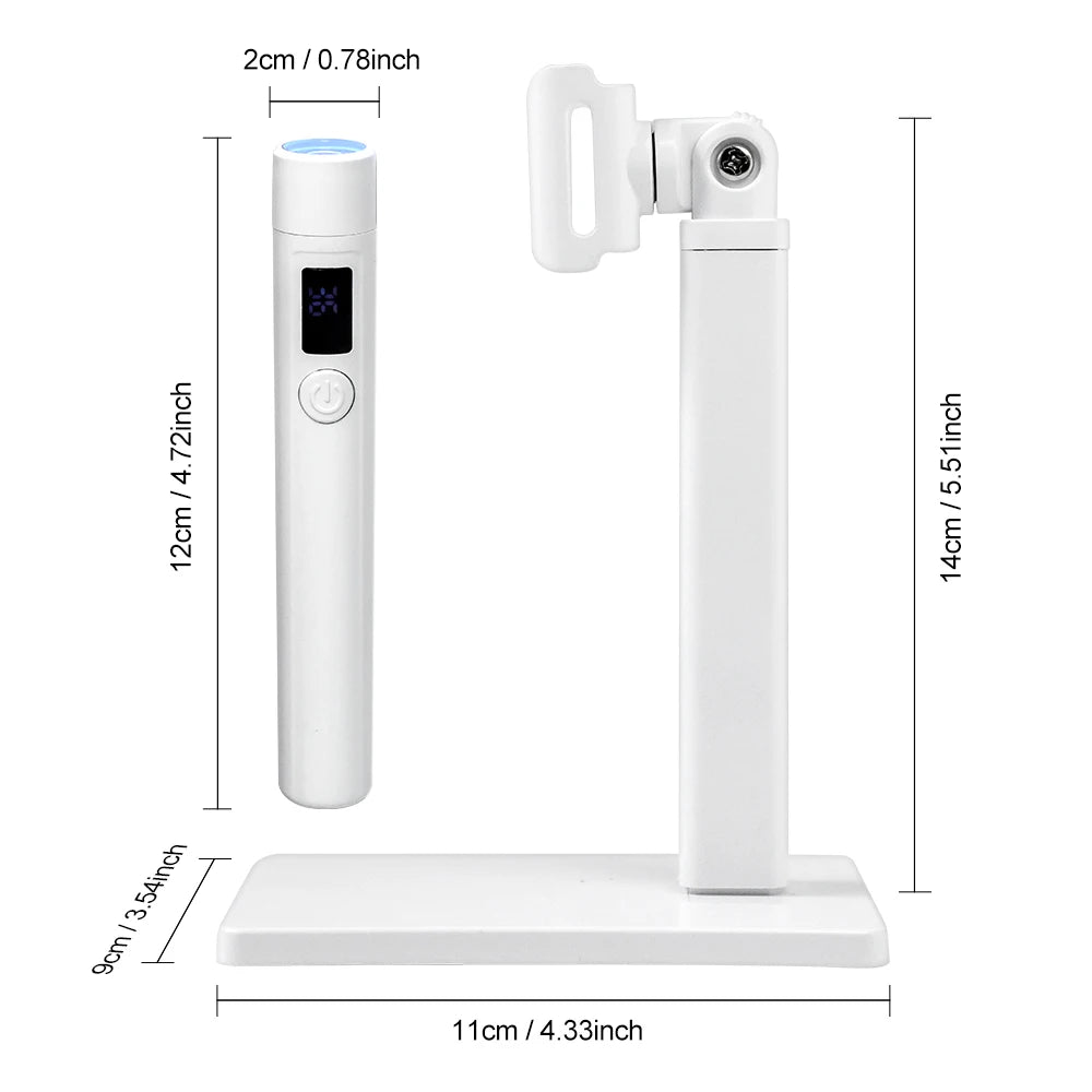 Mini Professional Nail Art UV LED Light Portable Nail Dryer