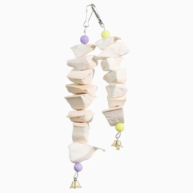 Pet Large Parrot Chewing Toy Cotton Rope Bite Bridge Bird Tearing Toys Cockatiels Training Hang Swings Birds Cage Supplies