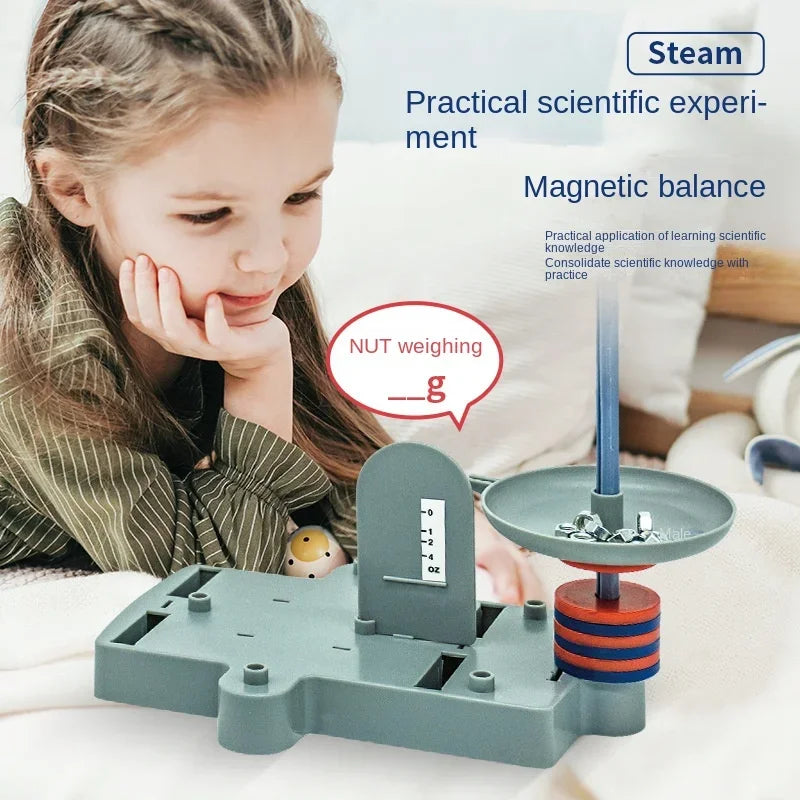 Children's Magnetic Magnet Set 12 in 1 Educational Science Toys for Parent-Child Interactive Learning