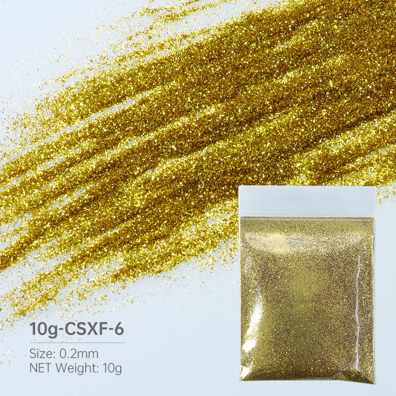10G Shiny Sugar Powder Epoxy Resin Pigment Glitter Filler