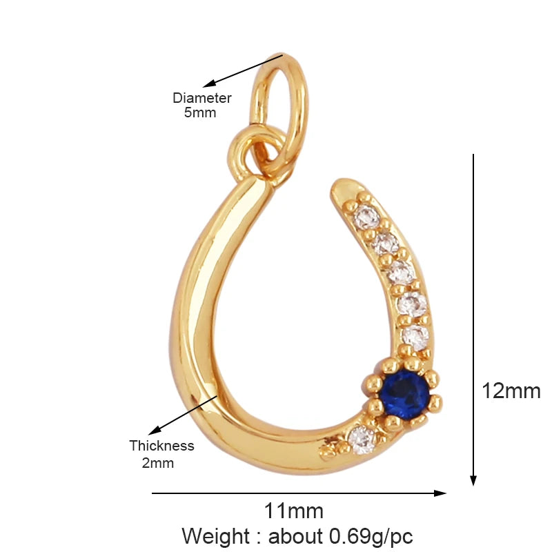 Sweet Colorful Sun Rose Flower Charm Pendant 18K Gold Necklace