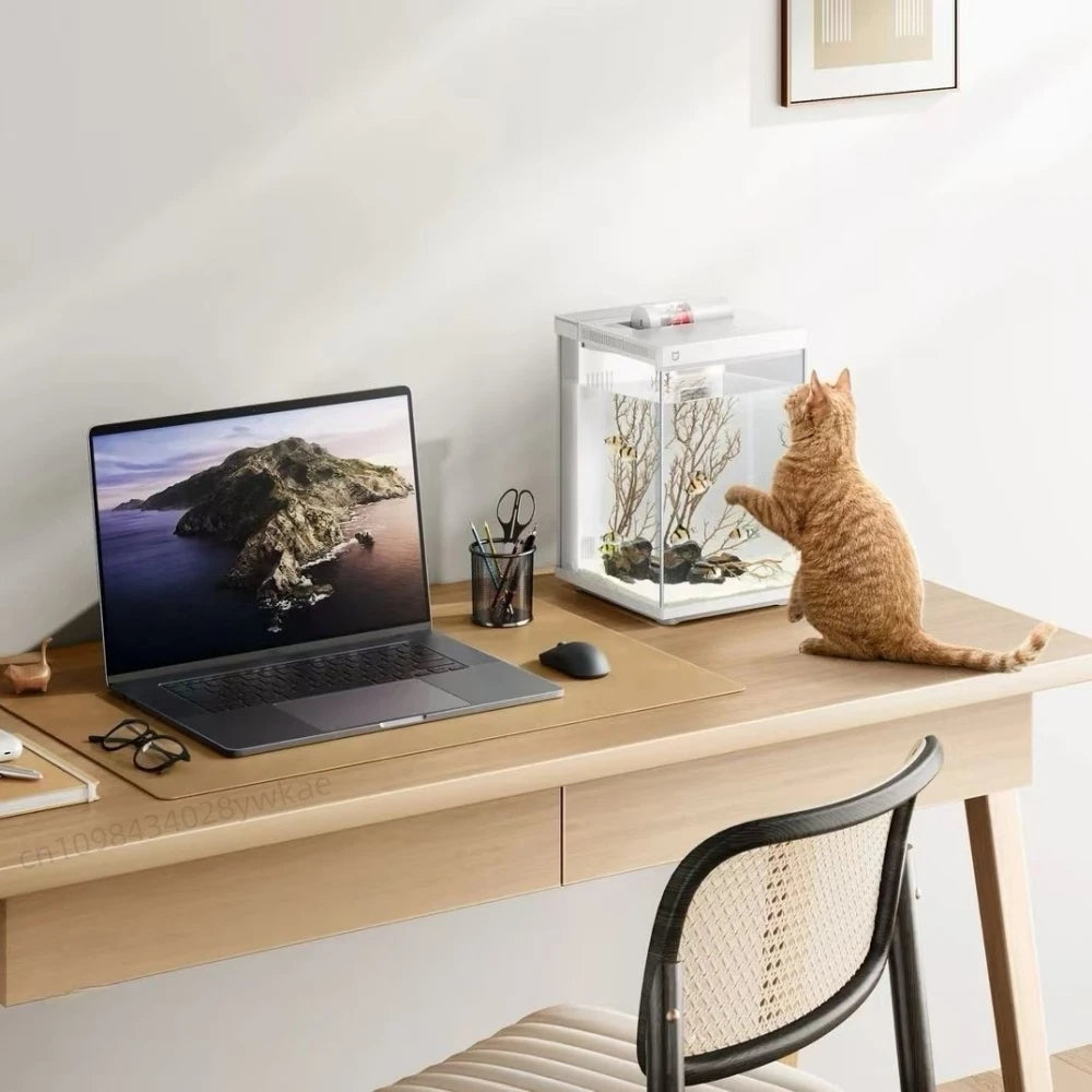 Xiaomi Mijia Smart Desktop Fish Tank 10L Remote Feeding Via APP Professional Filtration System Work With Mi Home APP