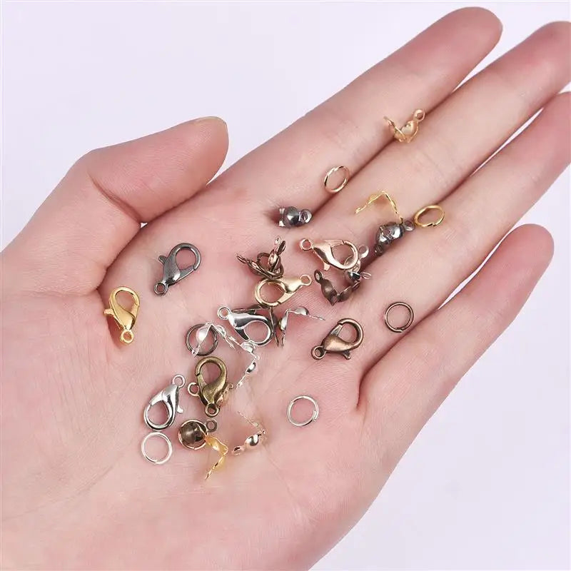100Pcs Alloy Lobster Clasp Set for DIY Jewelry Making Supplies