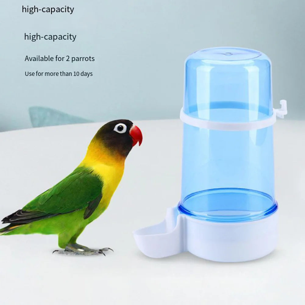 Automatic Bird Water Drinker Multifunctional Bird Water Dispenser Wear-resistant Bird Drinker Feeder Adjustable Pet Accessories