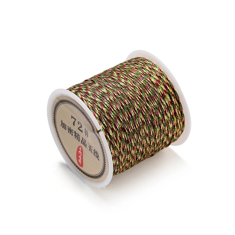 10/50M 0.8mm Nylon Thread Cord for DIY Jewelry Making