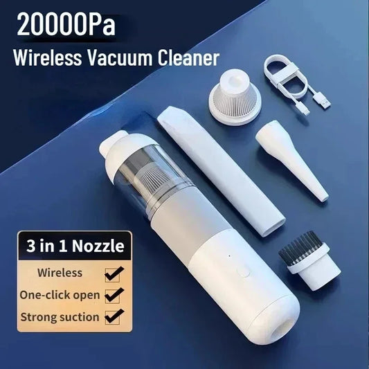 New Car Vacuum Cleaner Portable Mini Handheld 20000PA Dust Catcher