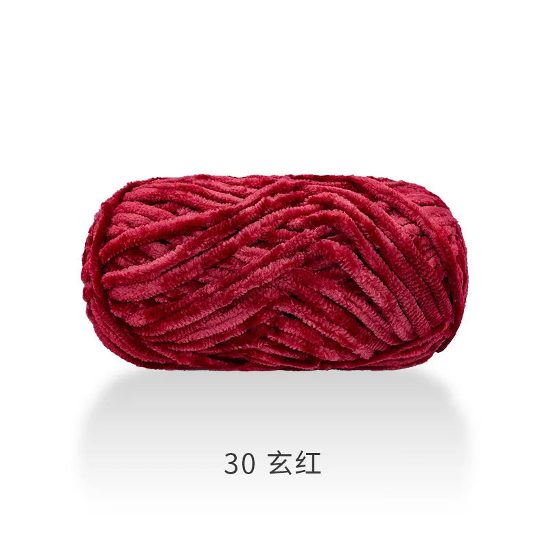 Ruyi Bird Warm Fleece Thick Wool Crochet Golden Velvet Yarn