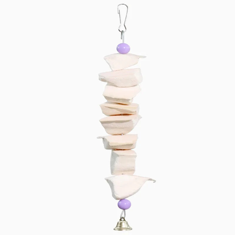 Pet Large Parrot Chewing Toy Cotton Rope Bite Bridge Bird Tearing Toys Cockatiels Training Hang Swings Birds Cage Supplies