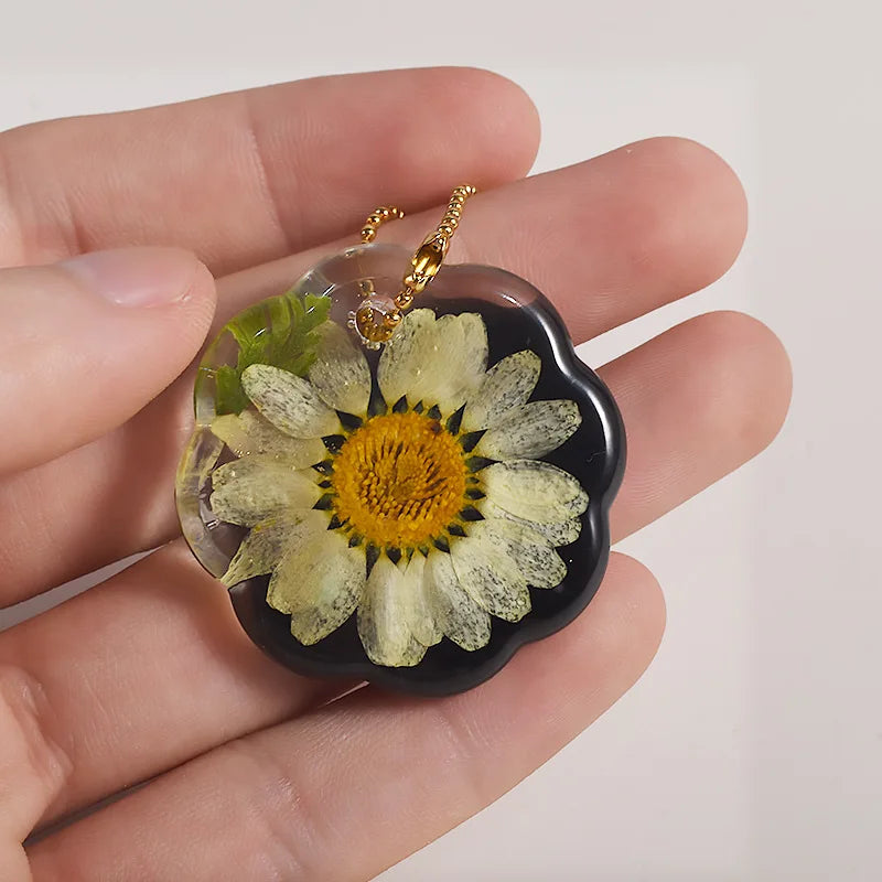 Dried Flowers Real Natural Plant Pressed Flower for Epoxy Resin DIY Keychain Pendant Jewelry Making