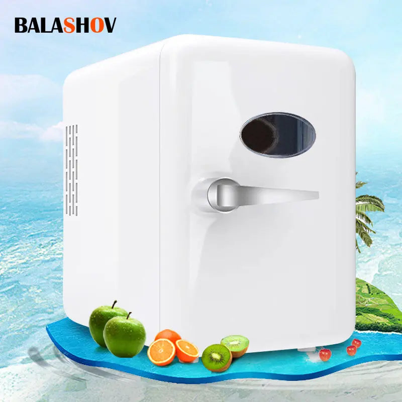 12V/110V/220V Mini Multifunction Refrigerator Cosmetics Mask Beverage Makeup Dormitory Freshness for Car Home