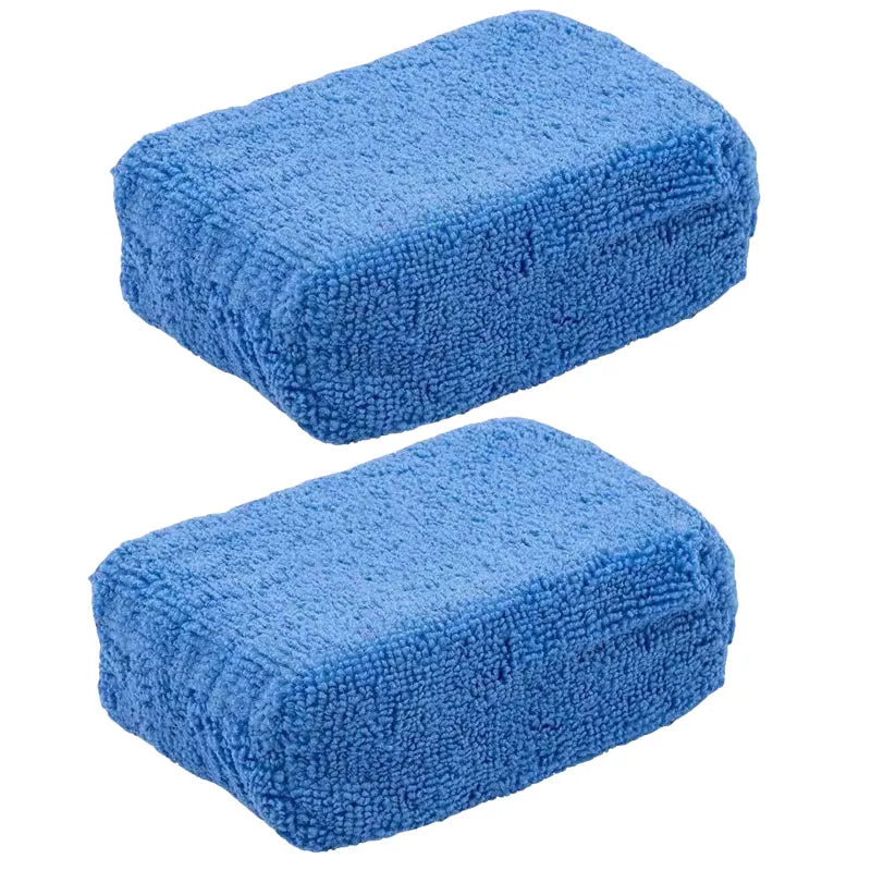 Car Wax Applicator Pads Set of 20 Microfiber Polishing Sponges Soft Foam for Auto Detailing and Paint Care