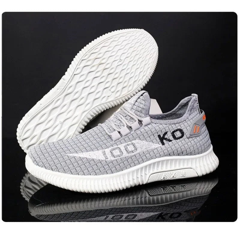 Breathable Mesh Sneakers Comfortable Casual Sport Shoes Fashion Shoes Lightweight Deodorant Outdoors Shoes Plus Size 39-44